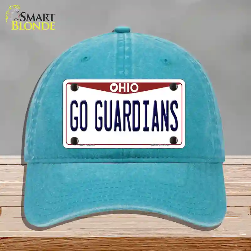 Go Guardians Ohio Novelty License Plate Hat Tag Unconstructed Cotton / Lake Blue