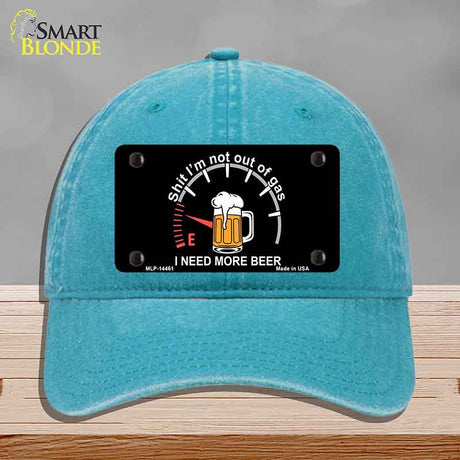 I Need More Beer Novelty License Plate Hat HAT-MLP-14461