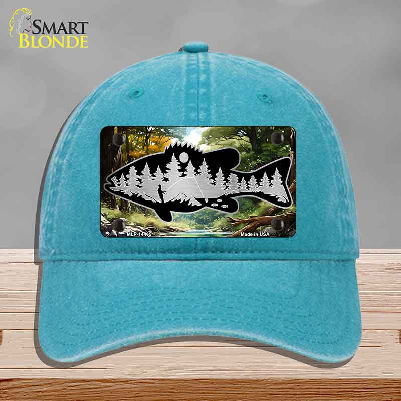 Fishing in the Pines Natures Escape Novelty License Plate Hat HAT-MLP-14465