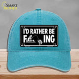 Id Rather Be F---ing Novelty License Plate Hat HAT-MLP-14469