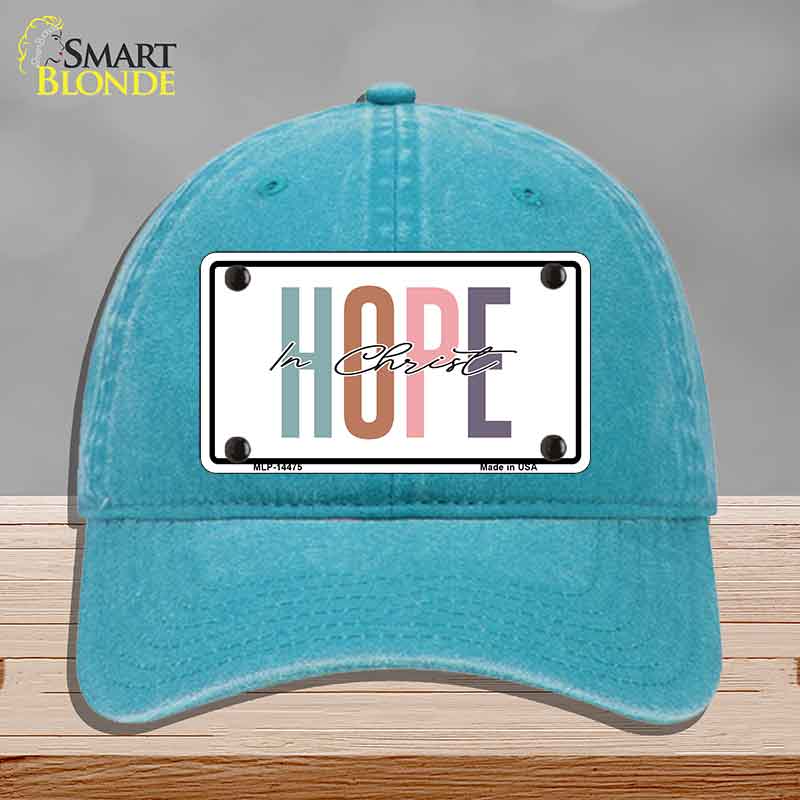 Hope In Christ Novelty License Plate Hat HAT-MLP-14475