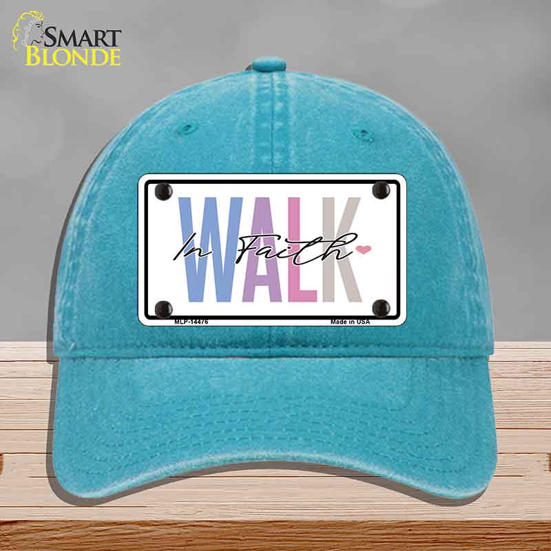 Walk In Faith Novelty License Plate Hat HAT-MLP-14476