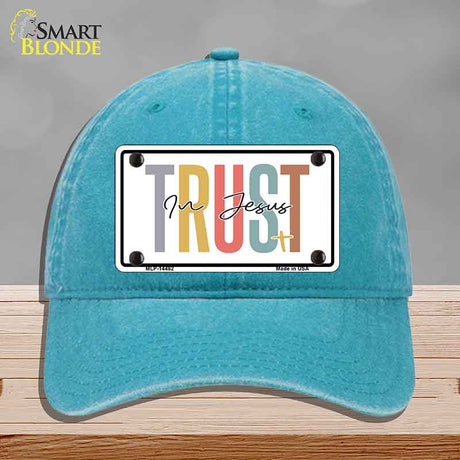 Trust In Jesus Novelty License Plate Hat HAT-MLP-14482