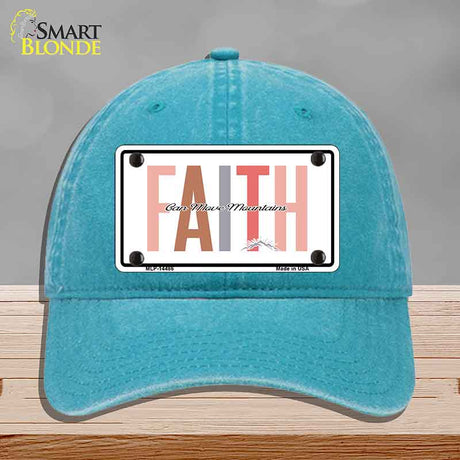 Faith Can Move Mountains Novelty License Plate Hat HAT-MLP-14486