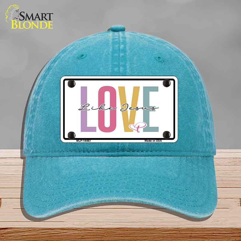 Love Like Jesus Novelty License Plate Hat HAT-MLP-14487