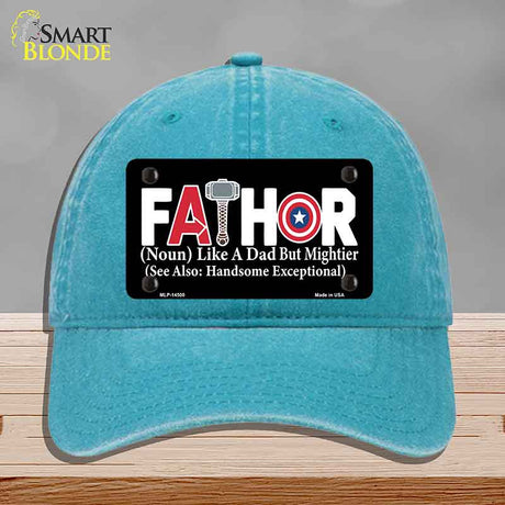 FATHOR Novelty License Plate Hat HAT-MLP-14500
