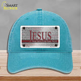 Jesus Name Above Every Name Novelty License Plate Hat HAT-MLP-14525
