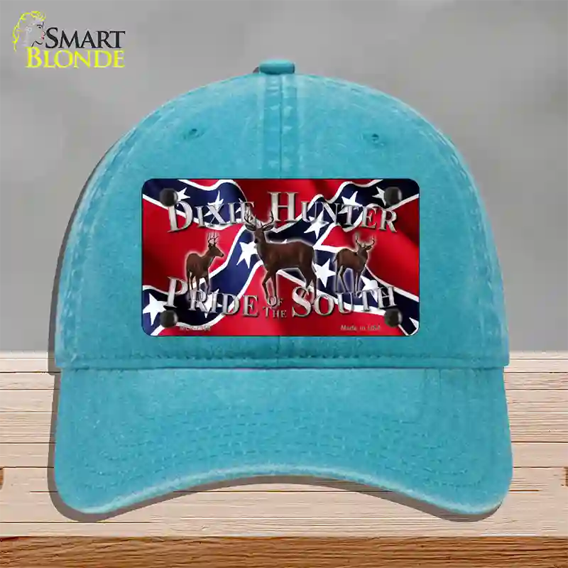 Pride Of The South Novelty License Plate Hat Unconstructed Cotton / Lake Blue