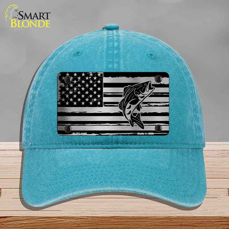 Patriotic Bass Novelty License Plate Hat HAT-MLPC-1146