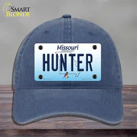 Hunter Missouri Novelty License Plate Hat Unconstructed Cotton / Navy