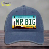 Mr Big Arizona Novelty License Plate Hat Unconstructed Cotton / Navy