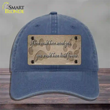 If Love Could Have Saved You Novelty License Plate Hat Unconstructed Cotton / Navy