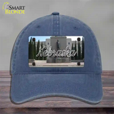 Nebraska Capital Building State Novelty License Plate Hat Unconstructed Cotton / Navy