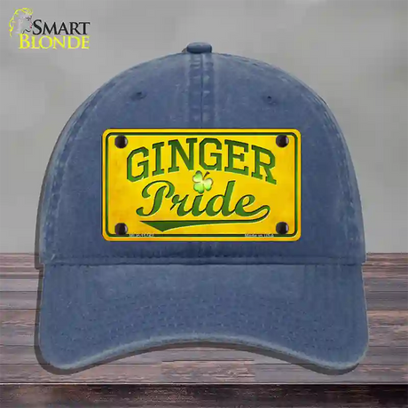 Ginger Pride Novelty License Plate Hat Unconstructed Cotton / Navy