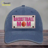 Basketball Mom Novelty License Plate Hat Unconstructed Cotton / Navy