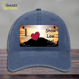 Show Low Hilltop Arizona Novelty License Plate Hat Unconstructed Cotton / Navy