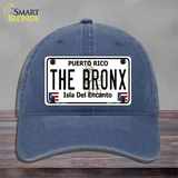 The Bronx Puerto Rico Novelty License Plate Hat Unconstructed Cotton / Navy