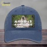 Monday Mornings Novelty License Plate Hat Unconstructed Cotton / Navy