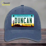 Duncan Arizona Novelty License Plate Hat Unconstructed Cotton / Navy