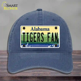 Tigers Fan Novelty License Plate Hat Unconstructed Cotton / Navy