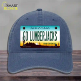 Go Lumberjacks Novelty License Plate Hat Unconstructed Cotton / Navy