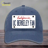 UC Berkeley Fan Novelty License Plate Hat Unconstructed Cotton / Navy