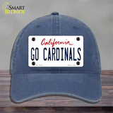 Go Cardinals Novelty License Plate Hat Unconstructed Cotton / Navy