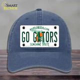 Go Gators Novelty License Plate Hat Unconstructed Cotton / Navy