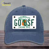 Go USF Novelty License Plate Hat Unconstructed Cotton / Navy