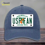 USF Fan Novelty License Plate Hat Unconstructed Cotton / Navy