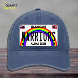 Warriors Novelty License Plate Hat Unconstructed Cotton / Navy