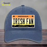 Irish Fan Novelty License Plate Hat Tag Unconstructed Cotton / Navy