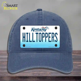 Hilltoppers Novelty License Plate Hat Tag Unconstructed Cotton / Navy