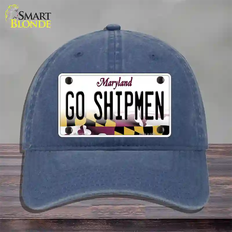 Go Shipmen Novelty License Plate Hat Tag Unconstructed Cotton / Navy