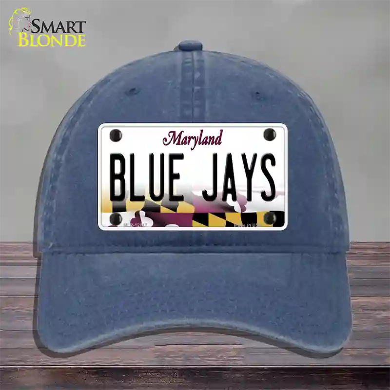 Blue Jays Novelty License Plate Hat Unconstructed Cotton / Navy