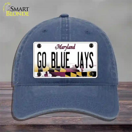 Go Blue Jays Novelty License Plate Hat Unconstructed Cotton / Navy