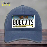 Bobcats Novelty License Plate Hat Unconstructed Cotton / Navy