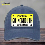 Go Monmouth Novelty License Plate Hat Unconstructed Cotton / Navy