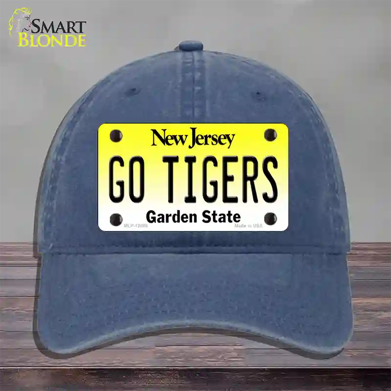 New Jersey Go Tigers Novelty License Plate Hat Unconstructed Cotton / Navy