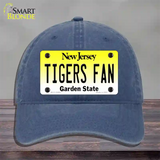 Tigers Fan New Jersey Novelty License Plate Hat Unconstructed Cotton / Navy