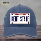 Kent State Novelty License Plate Hat Unconstructed Cotton / Navy