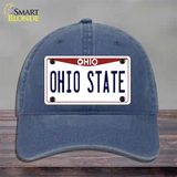 Ohio State Univ Novelty License Plate Hat Unconstructed Cotton / Navy