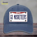 Go Musketeers Novelty License Plate Hat Unconstructed Cotton / Navy