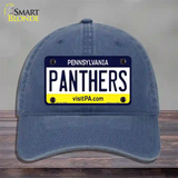 Panthers Novelty License Plate Hat Unconstructed Cotton / Navy