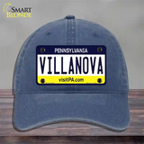 Villanova Novelty License Plate Hat Unconstructed Cotton / Navy