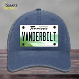 Vanderbilt Novelty License Plate Hat Unconstructed Cotton / Navy