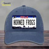 Horned Frogs Novelty License Plate Hat Unconstructed Cotton / Navy