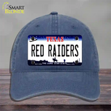 Red Raiders Novelty License Plate Hat Unconstructed Cotton / Navy