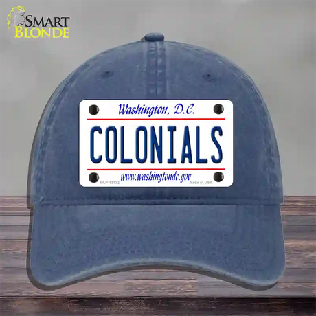 Colonials Novelty License Plate Hat Unconstructed Cotton / Navy