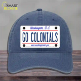 Go Colonials Novelty License Plate Hat Unconstructed Cotton / Navy